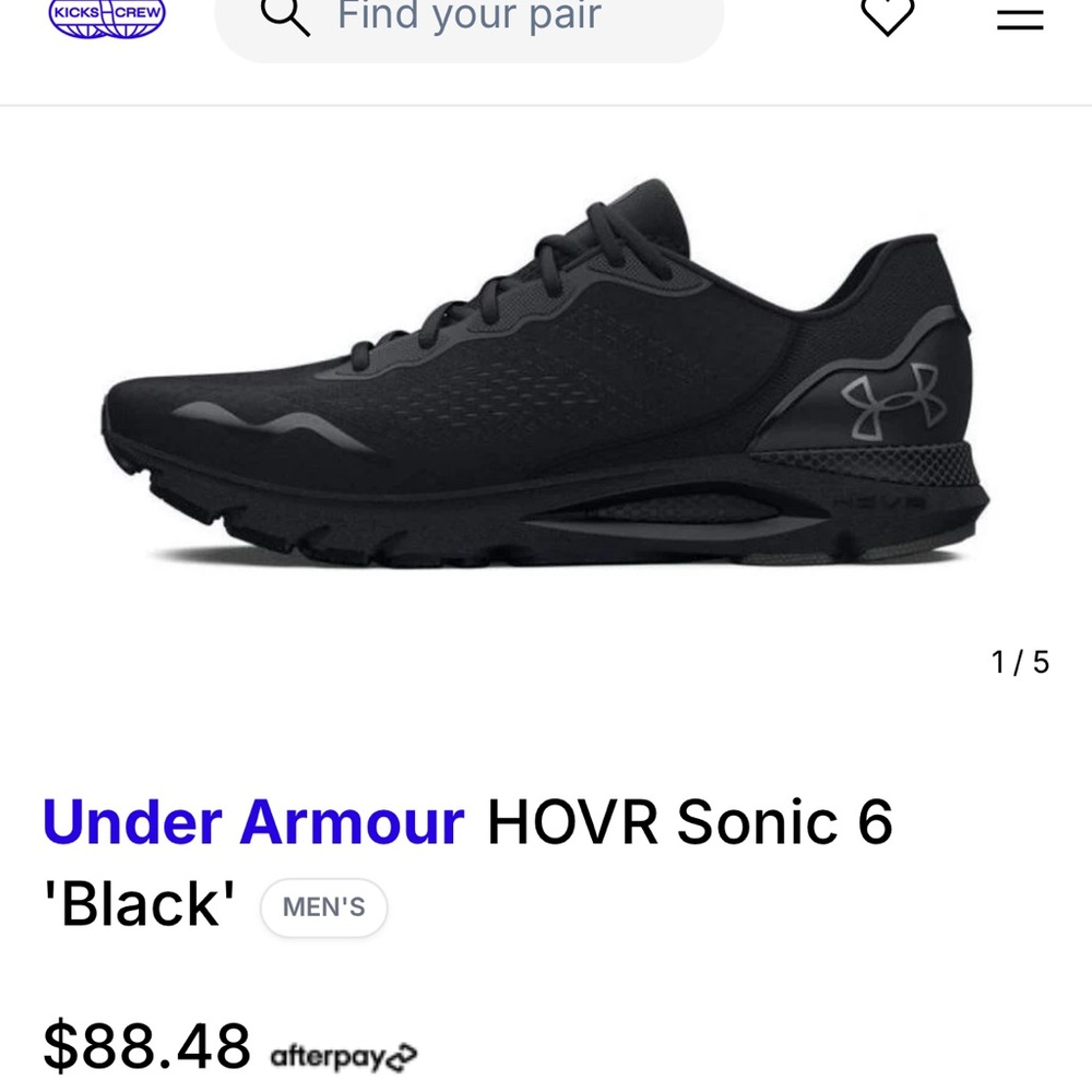 Used Under Armour gym shoes - Picture 10 of 13